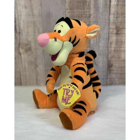 Vintage 1999 Authentic Disney Mattel Plush Taking Tigger Doll 2899AY Tested. - Picture 3 of 13